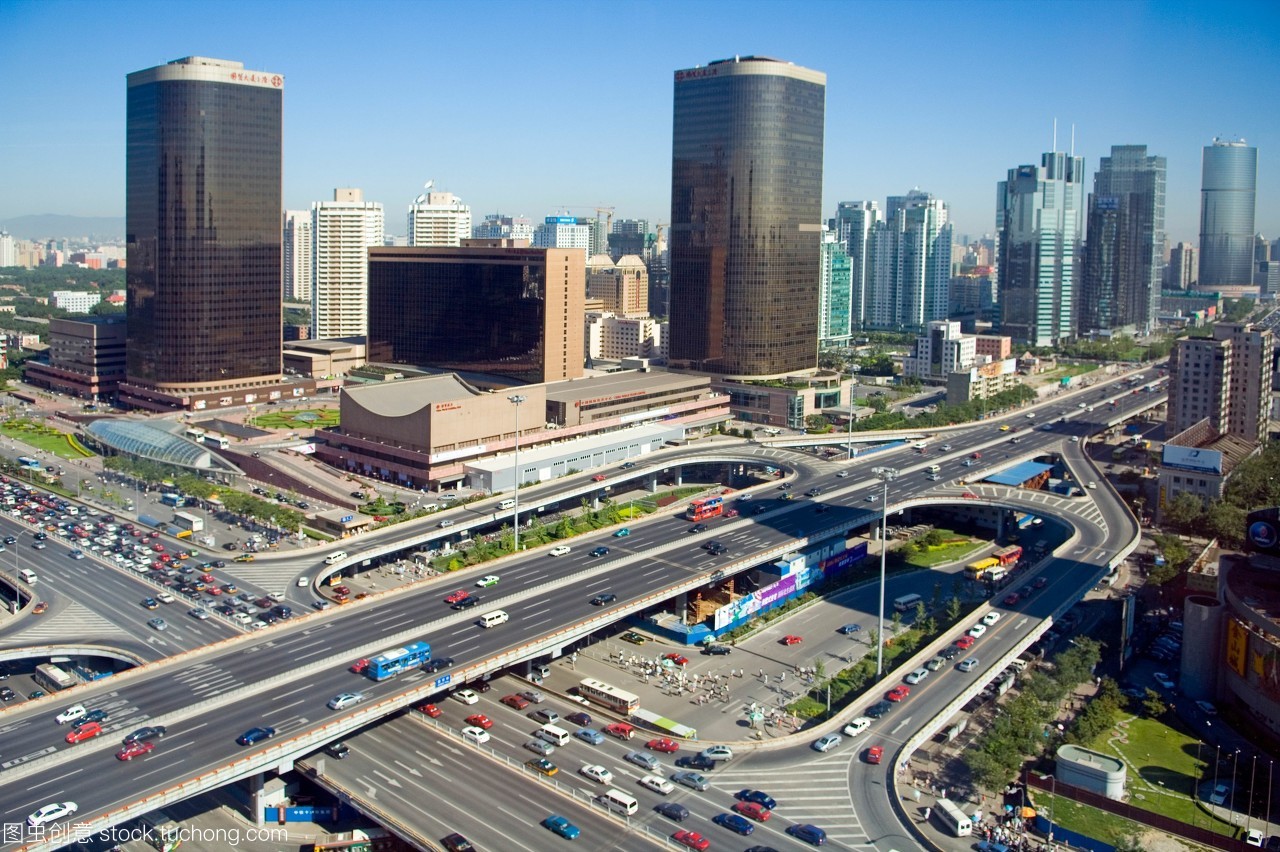 中國世界貿易中心在北京的中央商務區